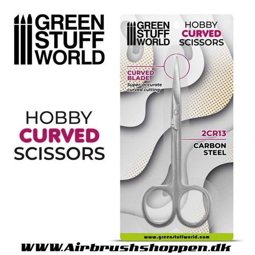 Hobbysaks buet - Scissors - Curved Tip GSW